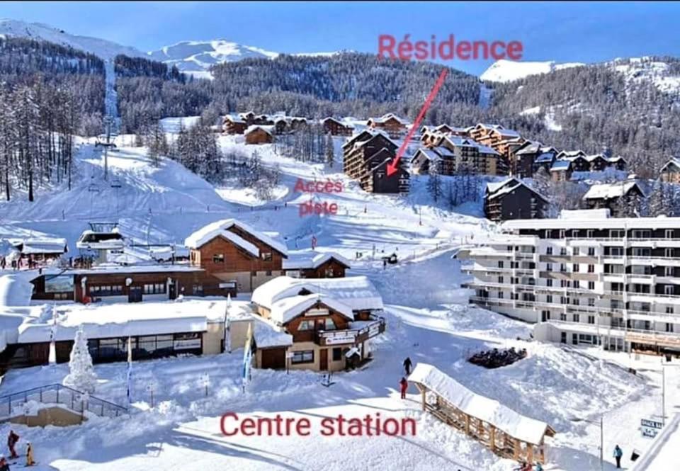 Appartement Au Pied Des Pistes Puy-Saint-Vincent Zewnętrze zdjęcie